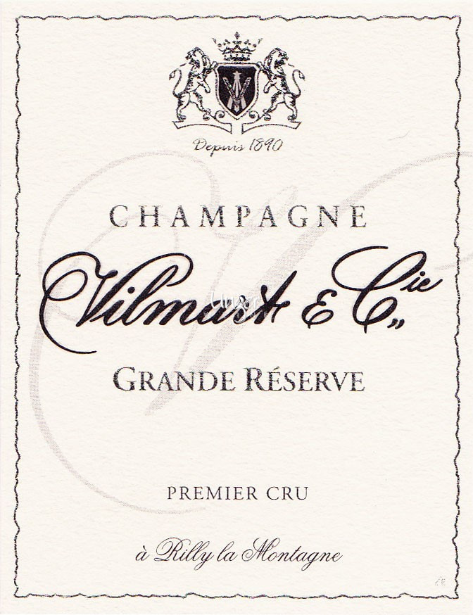 Vilmart - Champagner Grande Reserve Brut 1er Cru Anniversary Label