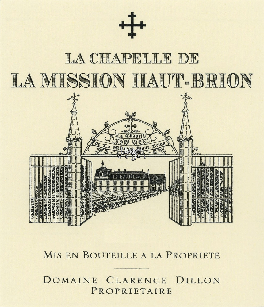 2016 La Chapelle Mission Haut Brion Chateau La Mission Haut Brion Graves
