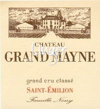 2021 Chateau Grand Mayne Saint Emilion