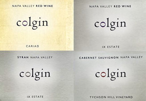2013 Assortment - je eine Flasche Tychson Hill, IX Estate Proprietary Red, IX Estate Syrah, Cariad Colgin Napa Valley