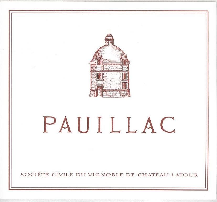 Chateau Latour - Pauillac de Latour 2018
