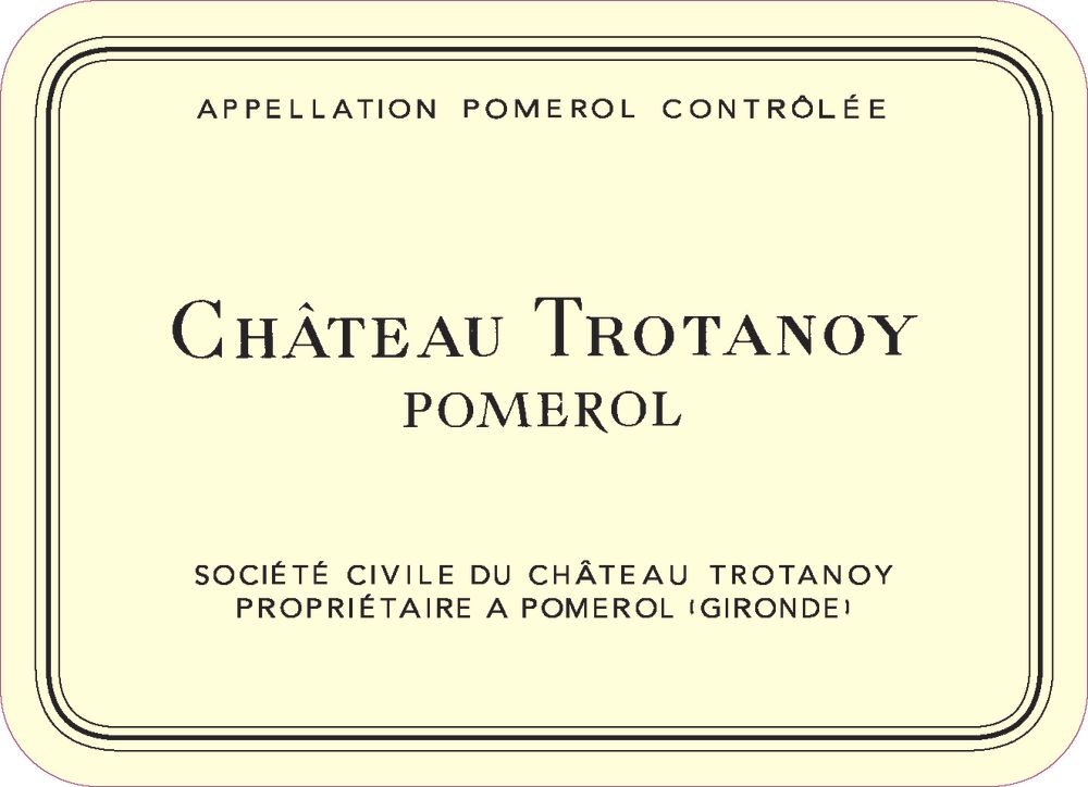 Chateau Trotanoy 2000