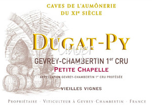 2022 Gevrey Chambertin Petite Chapelle 1er Cru Tres Vieilles Vignes Dugat Py Cote de Nuits