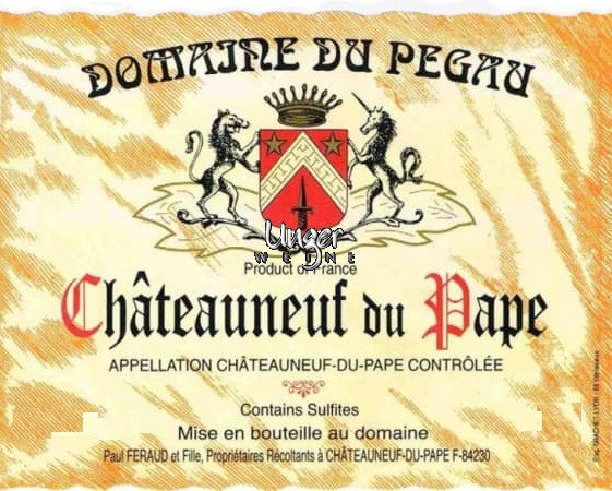 2018 Chateauneuf du Pape Cuvee Reservee Domaine du Pegau Chateauneuf du Pape