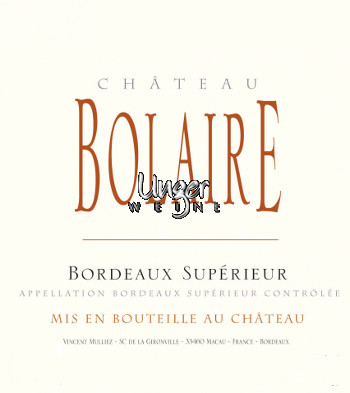 2019 Chateau Bolaire Bordeaux Superieur