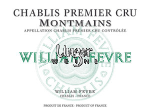 2020 Chablis Montmains 1er Cru Domaine William Fevre Chablis