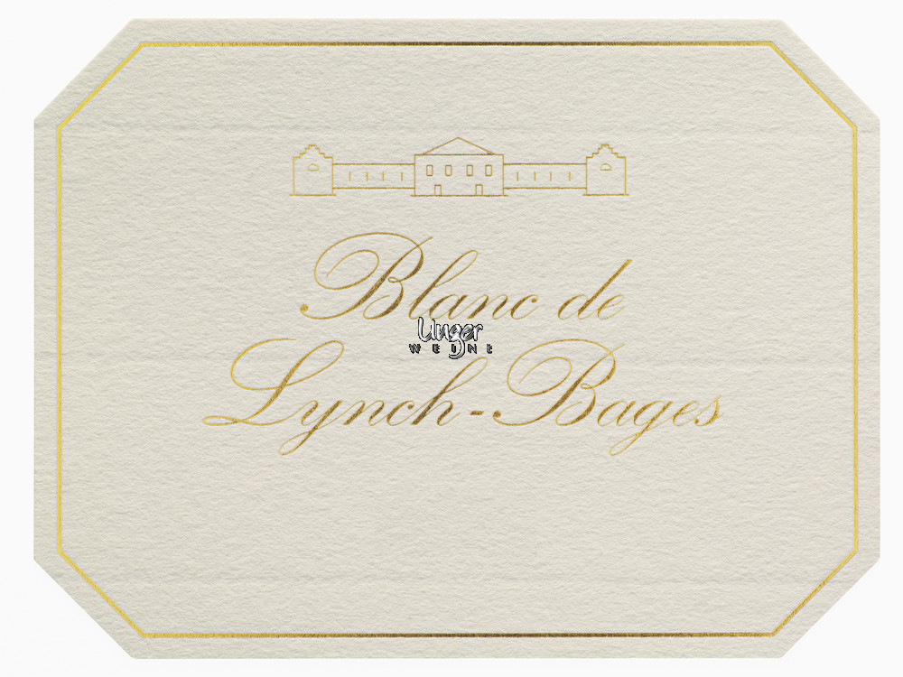 2016 Blanc de Lynch Bages Chateau Lynch Bages Pauillac