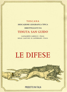 2022 Le Difese Tenuta San Guido Toskana