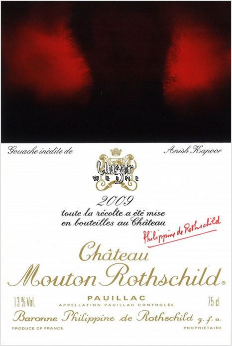 2009 Chateau Mouton Rothschild Pauillac