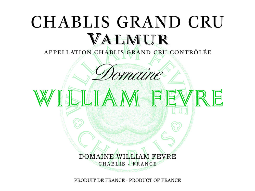 Domaine William Fevre - Chablis Valmur Domaine Grand Cru 2020
