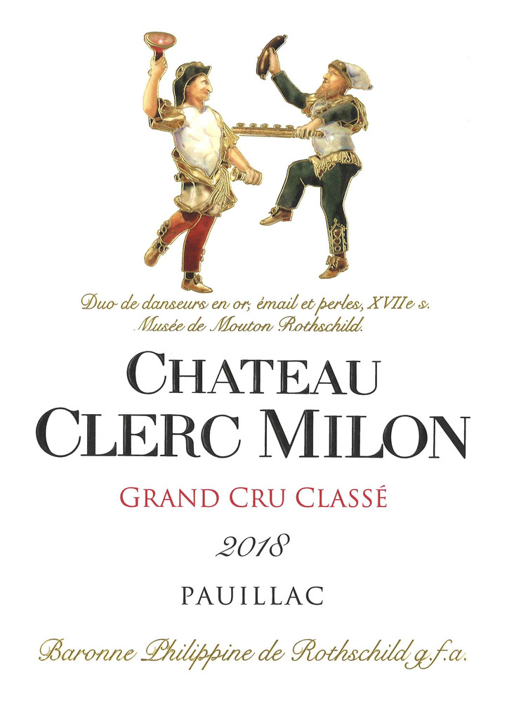 Chateau Clerc Milon Rothschild 2018 0,75 L