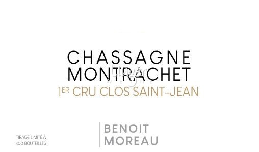 Benoit Moreau - Chassagne Montrachet Clos Saint Jean 1er Cru 2023