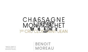 2020 Chassagne Montrachet Clos Saint Jean 1er Cru Benoit Moreau Cote d´Or