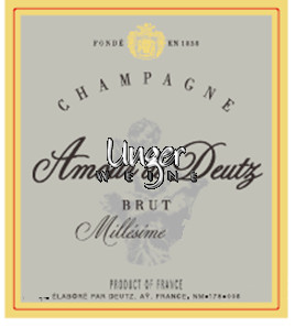 2011 Champagner Blanc de Blancs Brut Amour de Deutz Deutz Champagne