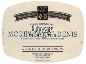 2017 Morey Saint Denis AC Coquard Loison Fleurot Cote de Nuits