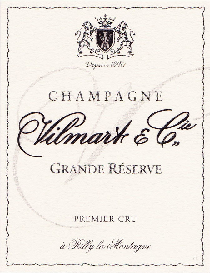 Vilmart - Champagner Grande Reserve Brut 1er Cru Anniversary Label