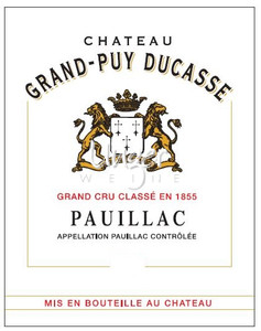 2022 Chateau Grand Puy Ducasse Pauillac