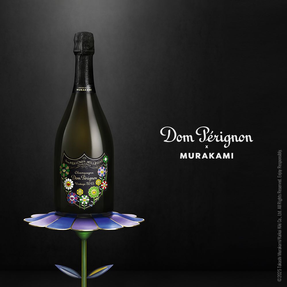 Moet et Chandon - Dom Perignon Champagner Brut Takashi Murakami Limited Edition 2015