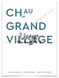 2021 Chateau Grand Village Blanc Chateau Grand Village Bordeaux Superieur