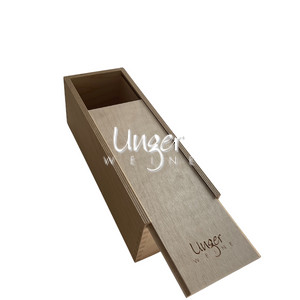 Geschenk-Holzkiste für 1 Flasche Unger Weine