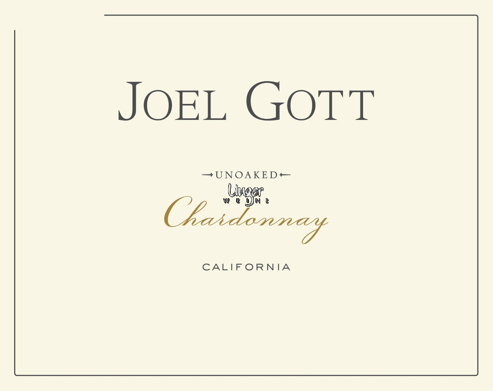 2019 Chardonnay Special Selection Joel Gott Kalifornien