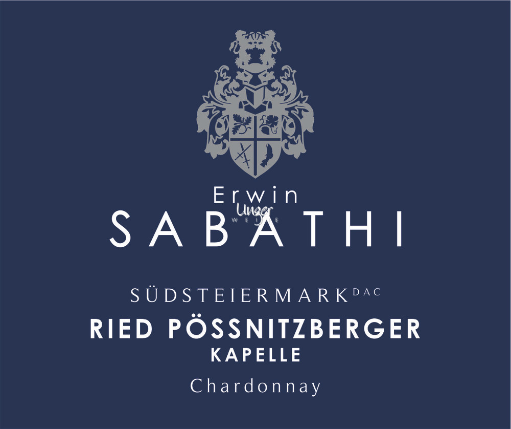 Sabathi, Erwin - Chardonnay Ried Pössnitzberger Kapelle I 2021