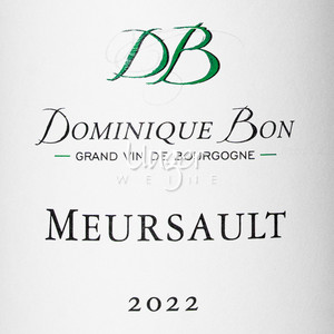2022 Meursault Blanc Domaine Dominique Bon Cote de Beaune