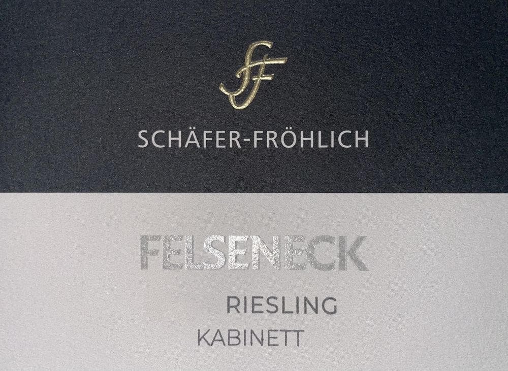 ⁨Schäfer-Fröhlich - Felseneck Riesling Kabinett 2023⁩ ⁨0,75 L⁩