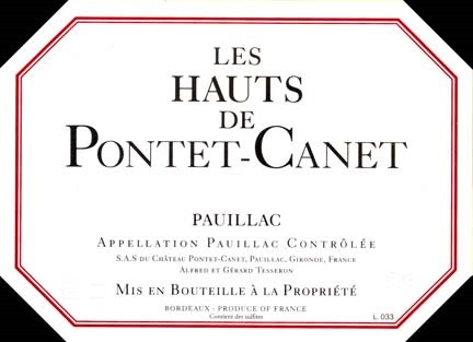 Chateau Pontet Canet - Les Hauts de Pontet 2011