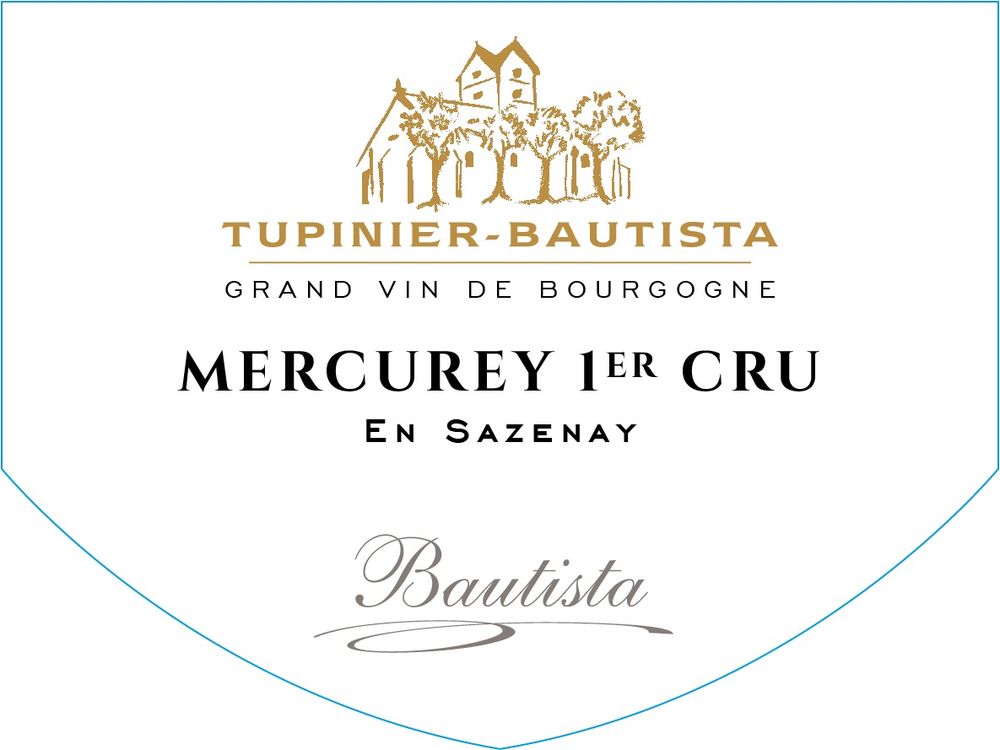 Domaine Tupinier-Bautista - Mercurey En Sazenay 1er Cru Rouge 2023