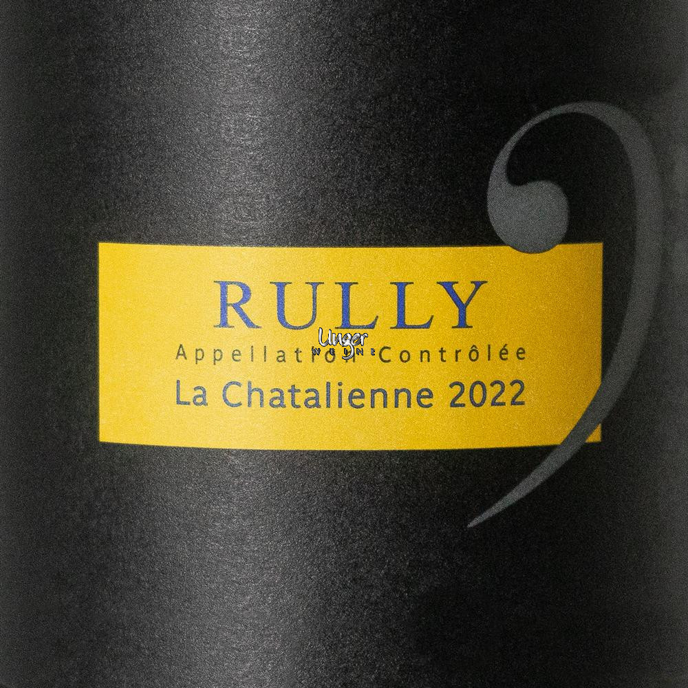 2022 Rully Blanc Les Chatalienne Domaine Les Champs De L`Abbaye Cote Chalonnaise