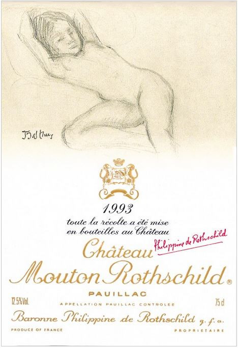 Chateau Mouton Rothschild 1993 0,75 L
