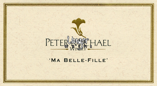 2018 Chardonnay Ma Belle-Fille Michael, Peter Knight´s Valley