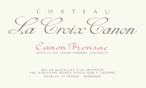 Chateau Canon - Croix Canon 1998