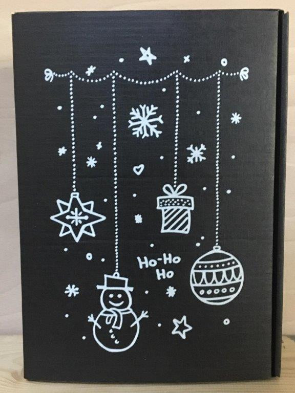 Unger Weine - Geschenk-Karton Weihnachten für 3 Flaschen 