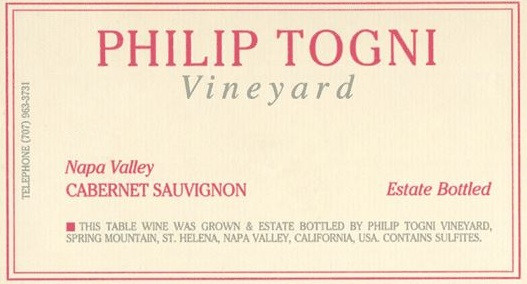 Togni, Philip - Cabernet Sauvignon 1997