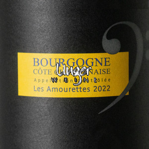 2022 Bourgogne Cote Chalonnaise Blanc Les Amourettes Domaine Les Champs De L`Abbaye Cote Chalonnaise