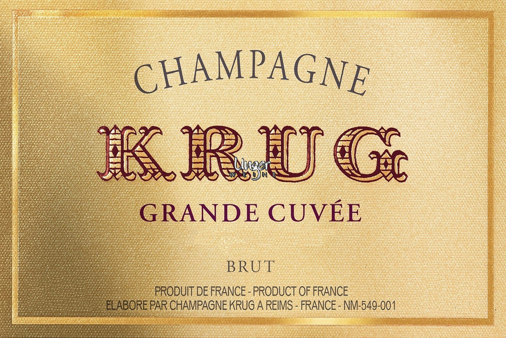 Champagner Grande Cuvee 164eme Edition, brut Krug Champagne