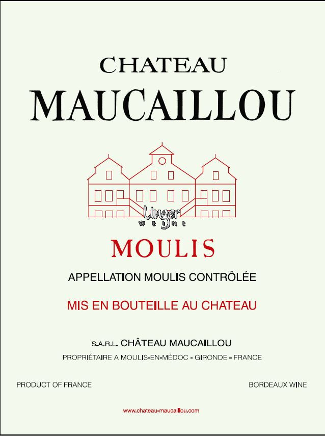 1999 Chateau Maucaillou Moulis