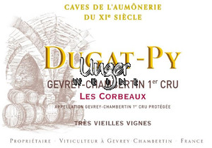 2019 Gevrey Chambertin Les Corbeaux 1er Cru Tres Vielles Vignes Dugat Py Cote de Nuits