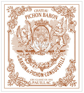 1992 Chateau Pichon Longueville Baron Pauillac
