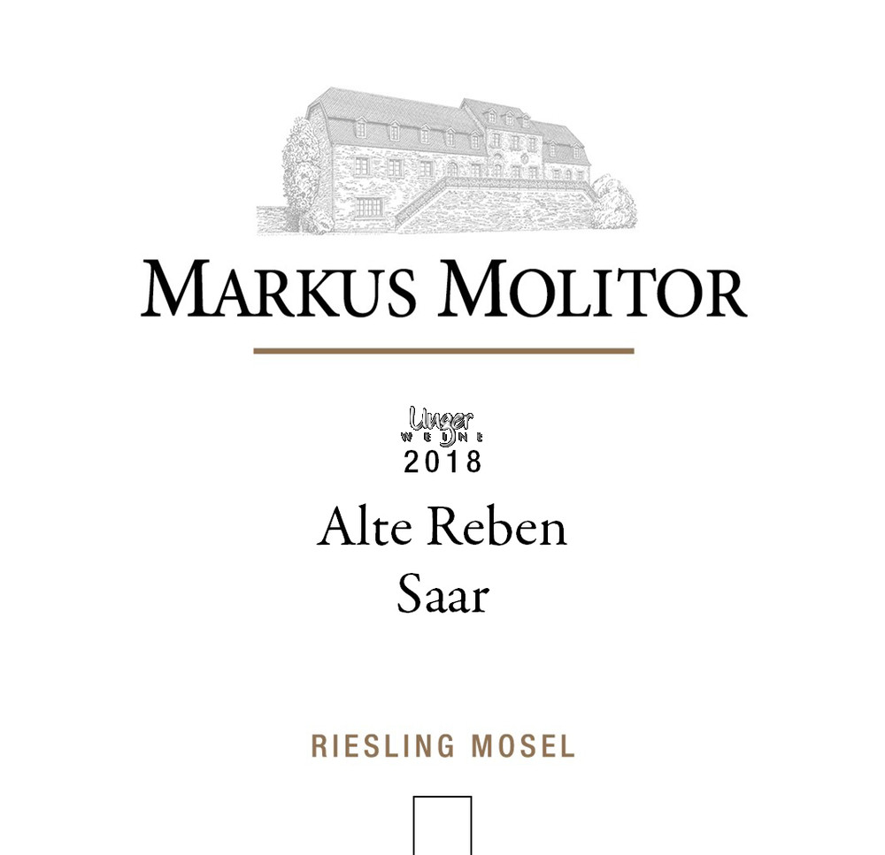 2018 Riesling Alte Reben Saar Weisse Kapsel Molitor, Markus Mosel