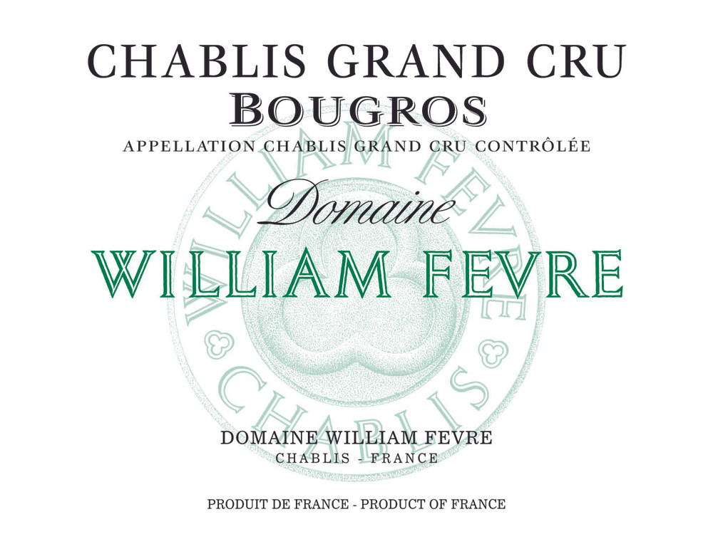 Domaine William Fevre - Chablis Bougros Domaine Grand Cru 2023 Vorteilspaket