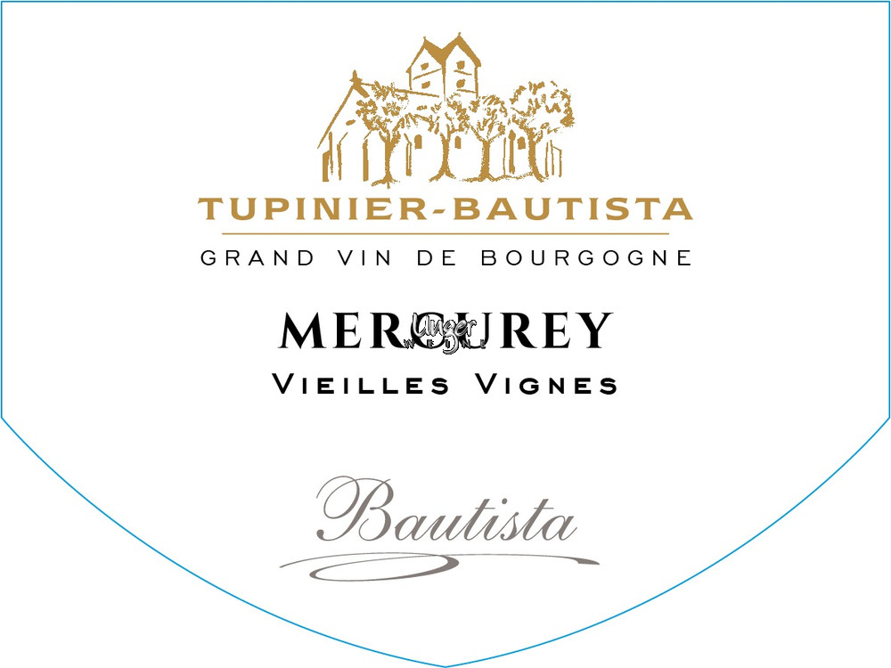 2020 Mercurey Vieilles Vignes Rouge Domaine Tupinier-Bautista Cote Chalonnaise