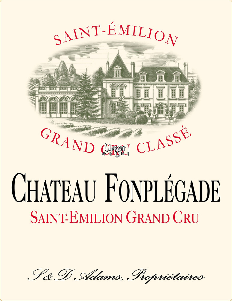 1996 Chateau Fonplegade Saint Emilion