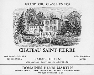 2012 Chateau Saint Pierre Saint Julien