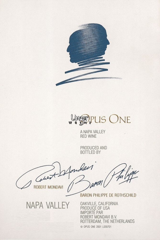 1997 Opus One Mondavi Napa Valley