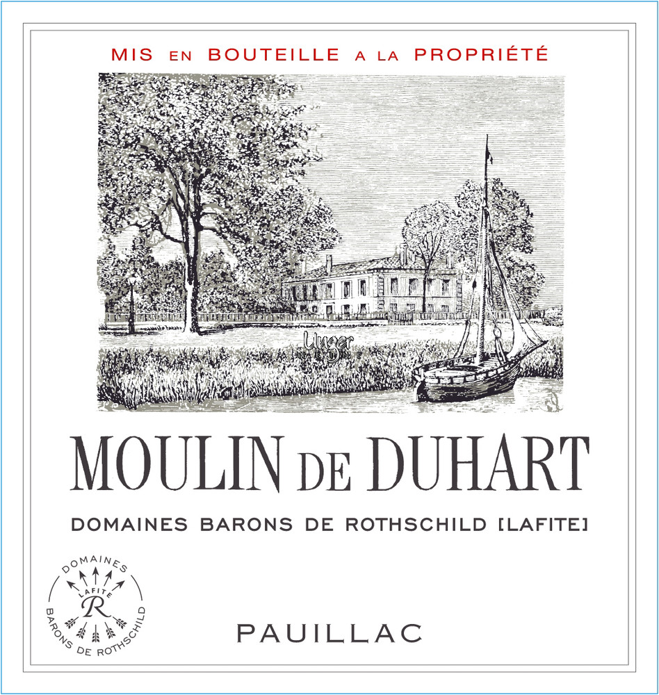 1990 Moulin de Duhart Chateau Duhart Milon Pauillac