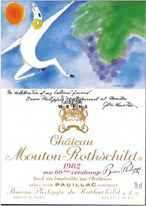 1982 Chateau Mouton Rothschild Pauillac